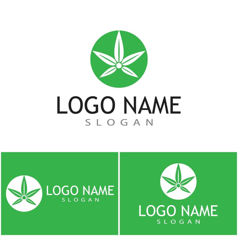 Leaf icon Vector Illustration design Logo template