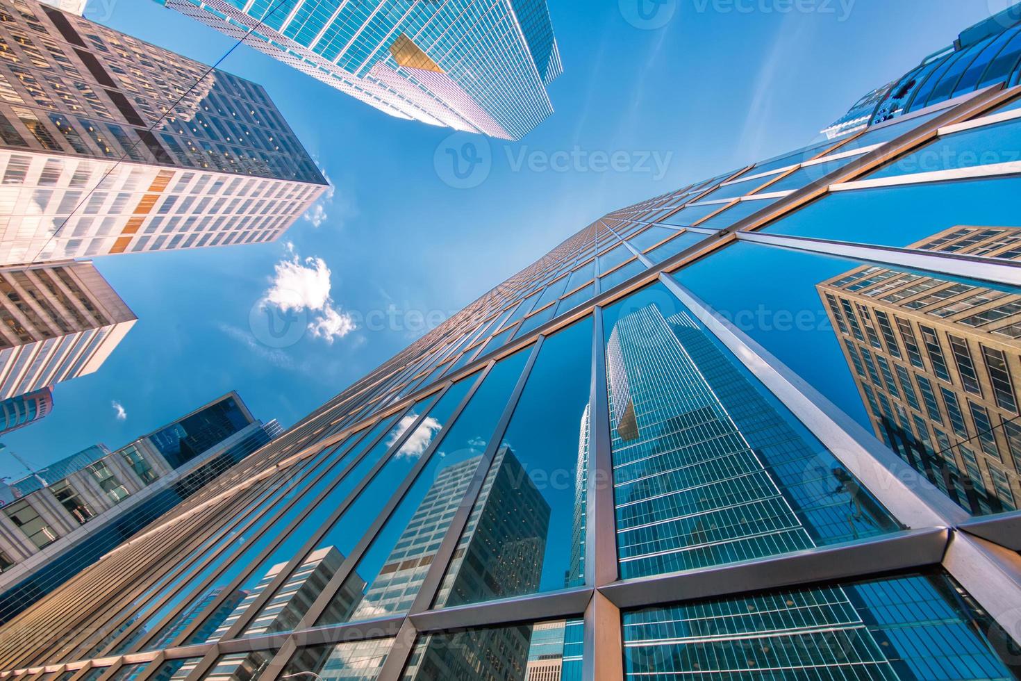 Scenic Toronto financial district skyline and modern architecture skyline photo