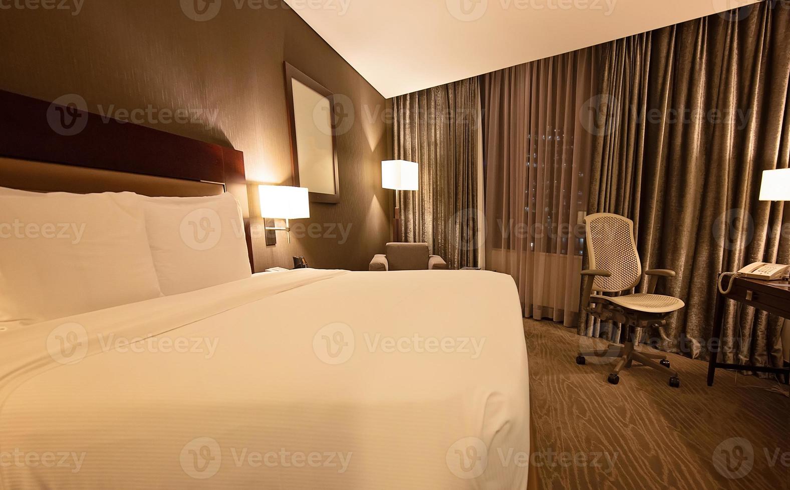 Mexico City, room in a luxury business hotel photo