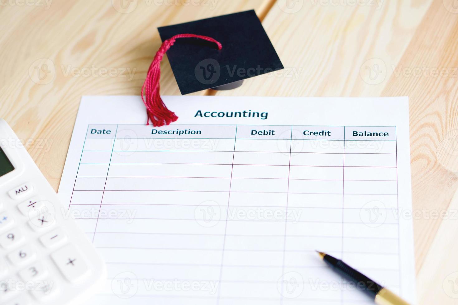 Finance accounting education photo