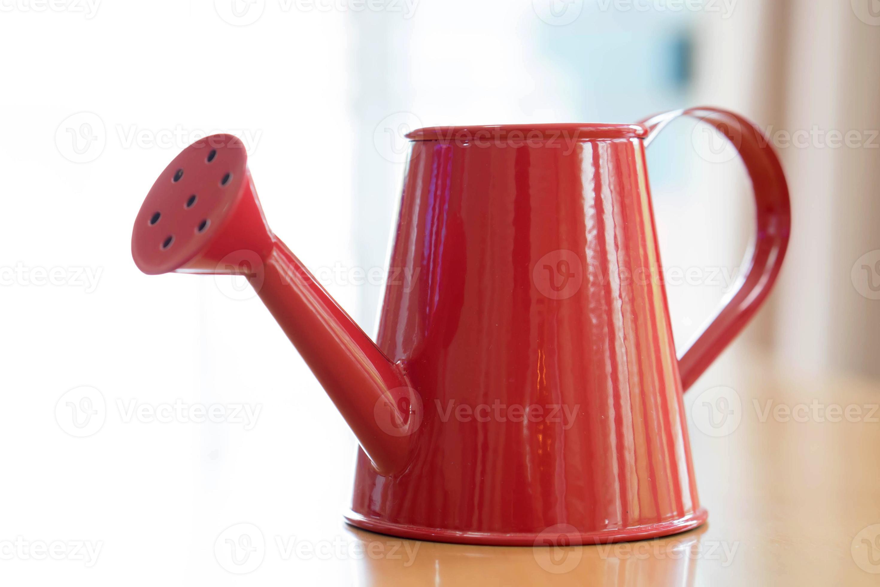 A red watering can isolated on white background 6903522 Stock Photo at