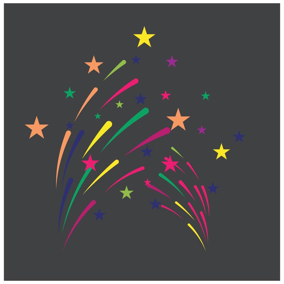 Fireworks Logo Template vector symbol