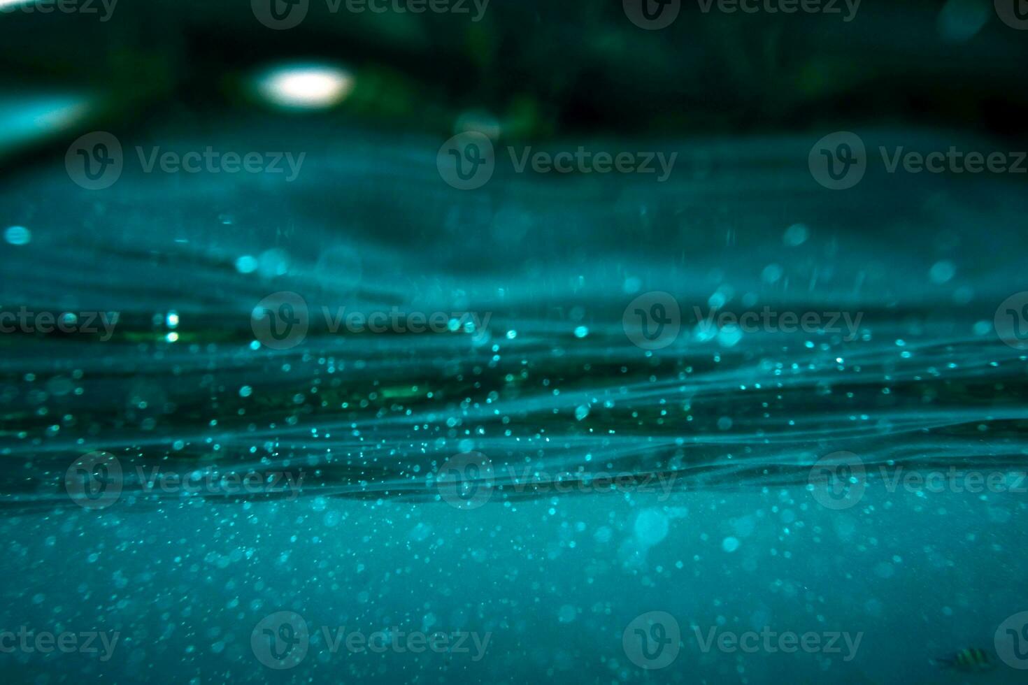 Underwater wave surface background photo