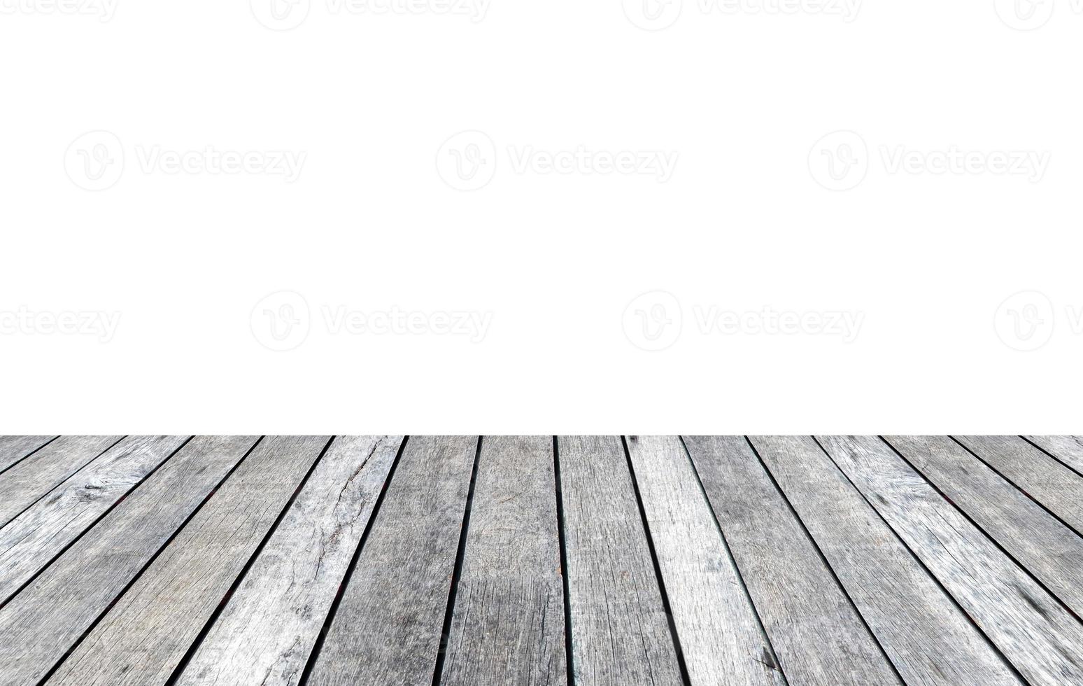 Wood plank gray white background photo