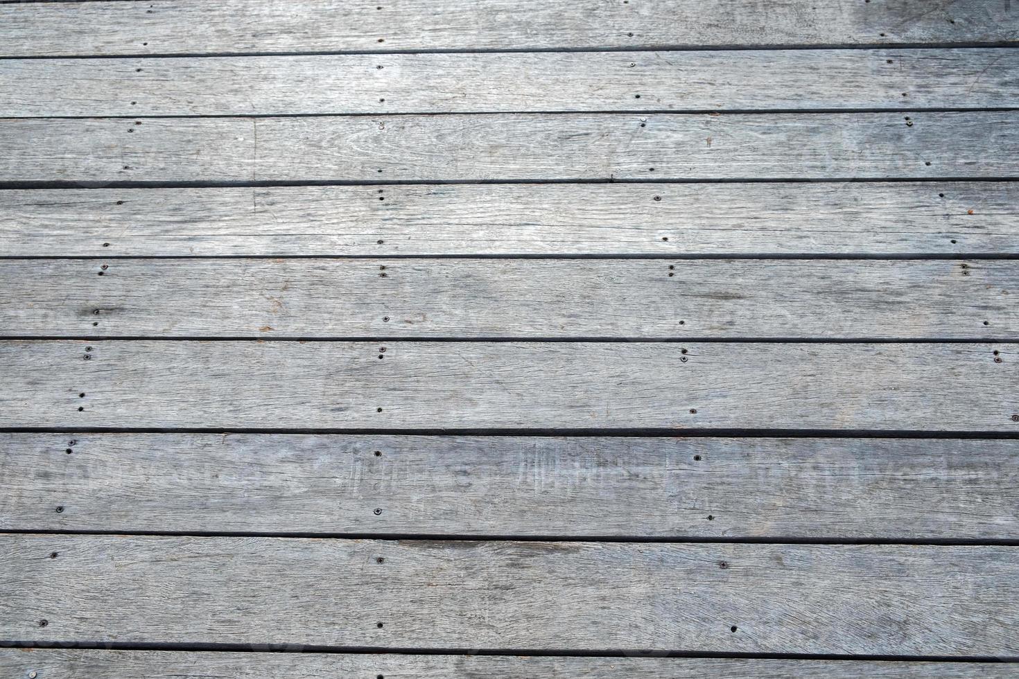 piso de tablones de madera gris suave foto