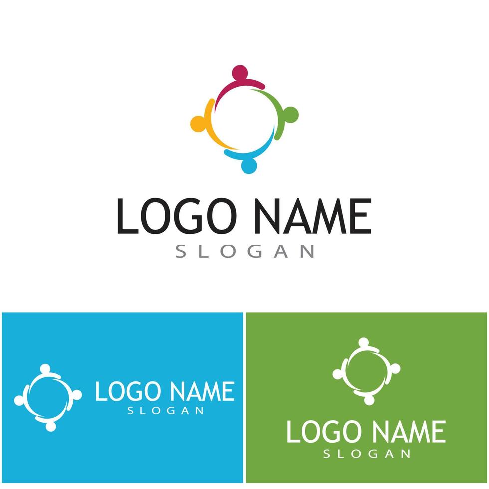 Community, network and social icon vector