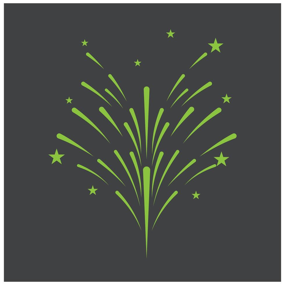 Fireworks Logo Template vector symbol