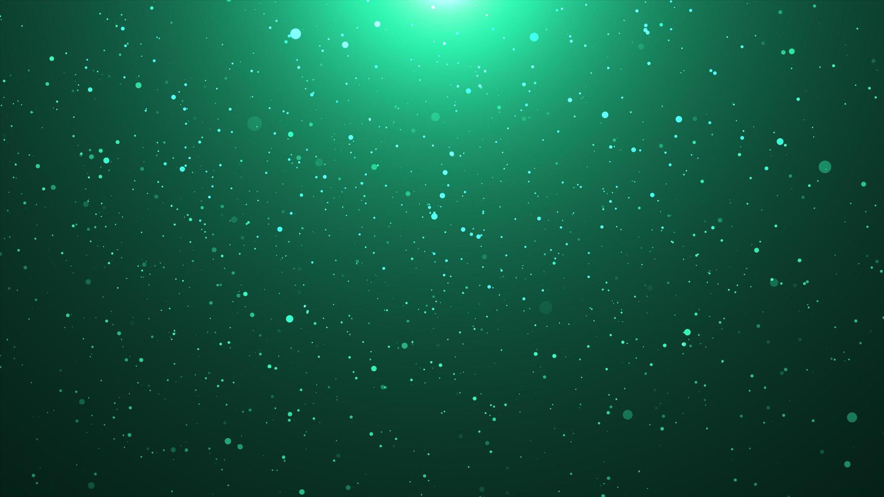 Green particle flare background for background concept photo