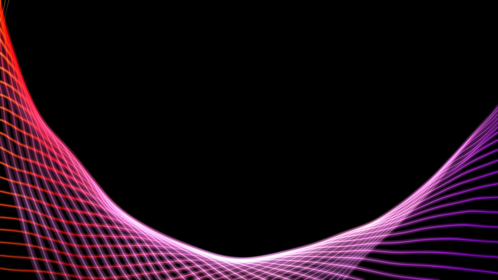 Red and purple curve form technology background photo
