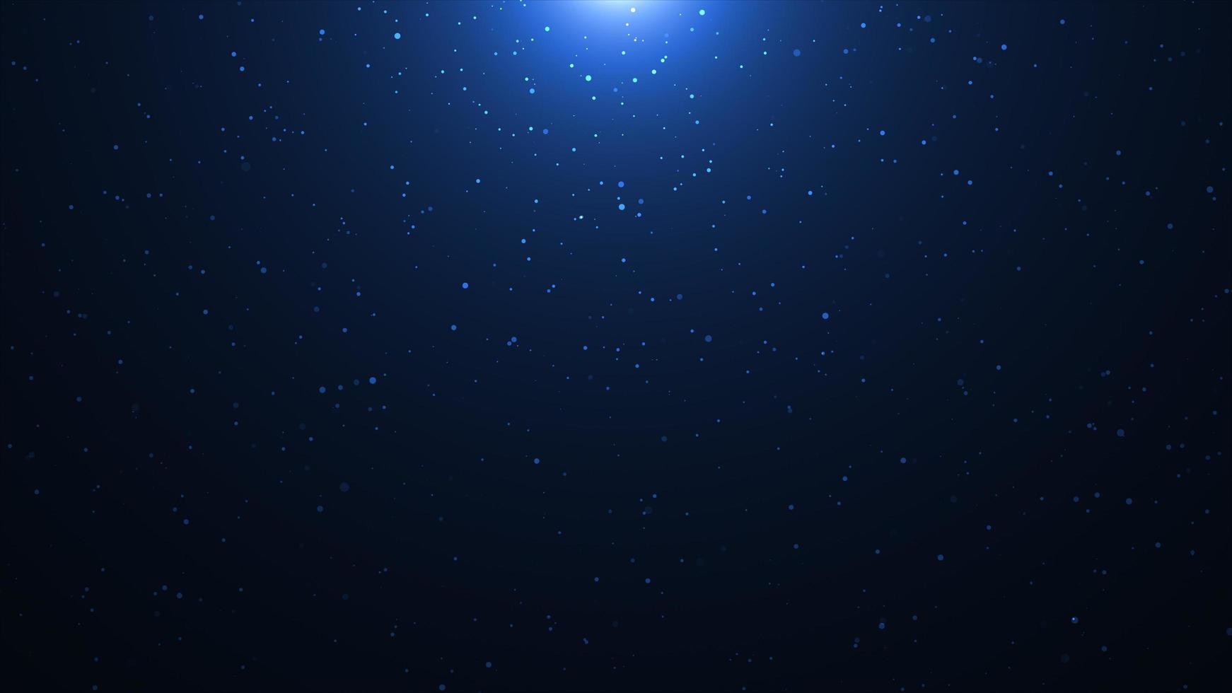 Blue particle flare background for background concept photo