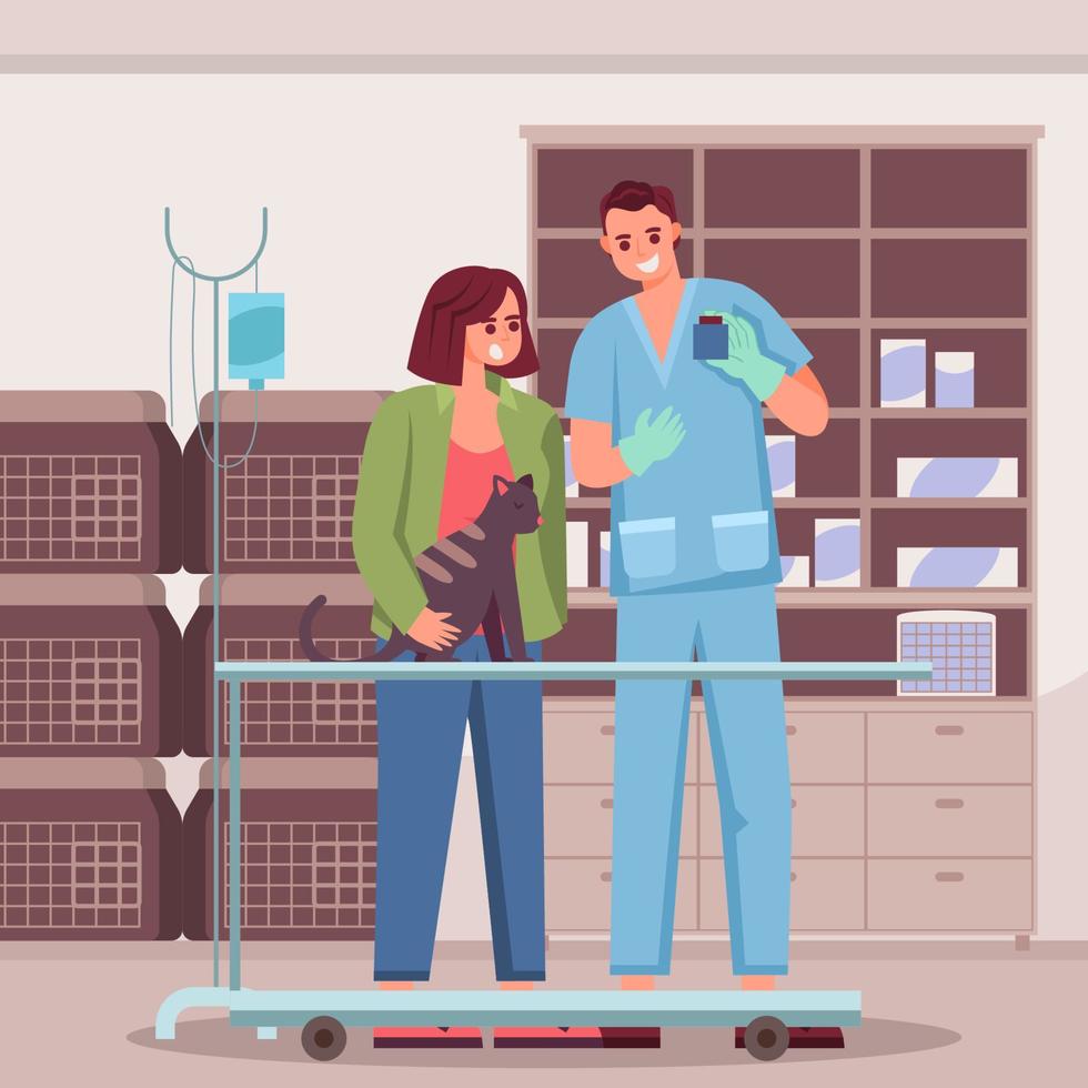 Veterinarians Day Concept vector