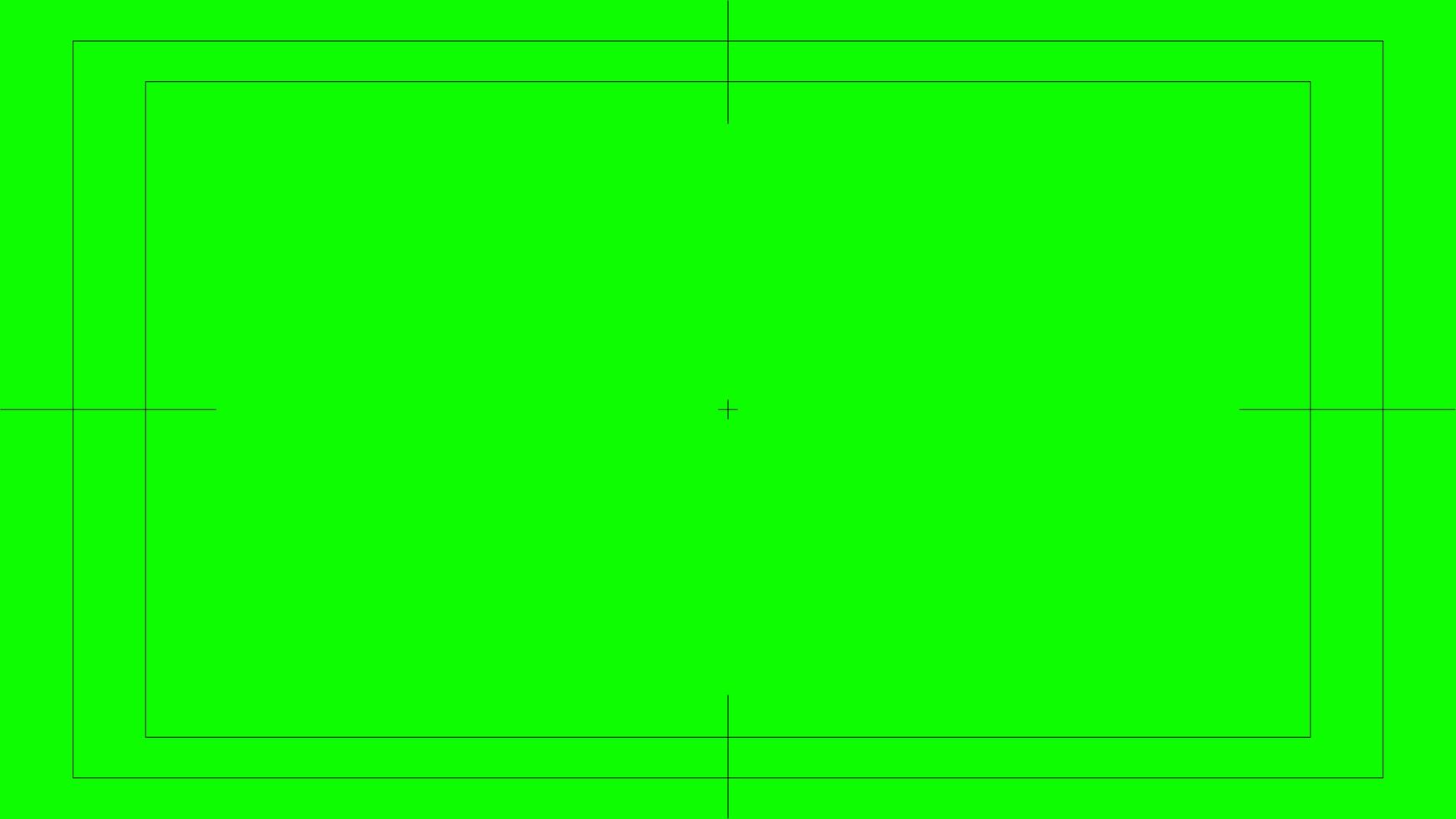 Green colored chroma key background for video footage. photo