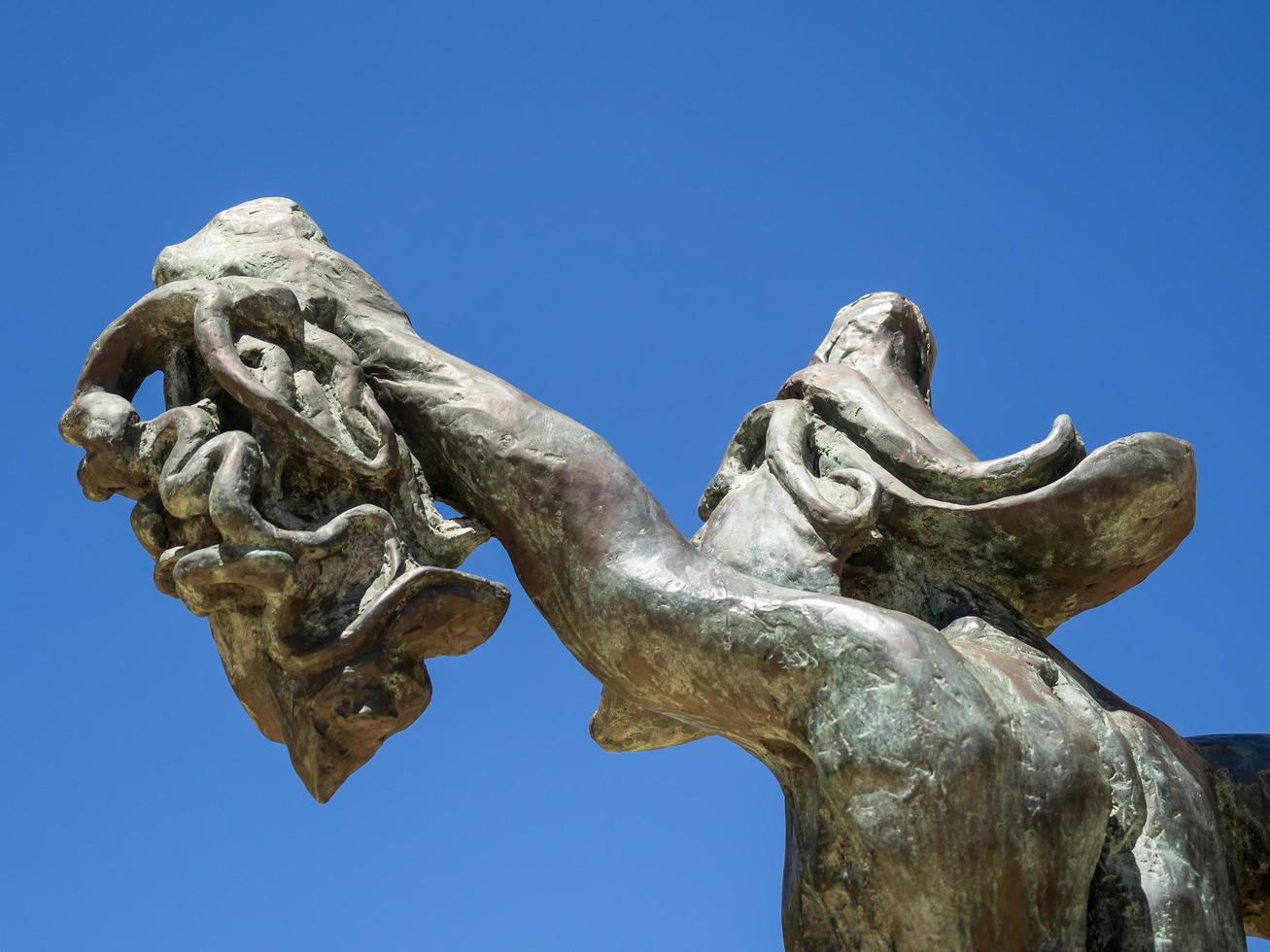 MARBELLA, ANDALUCIA, SPAIN, 2014. Salvador Dali sculpture in Marbella Spain on May 4, 2014 photo