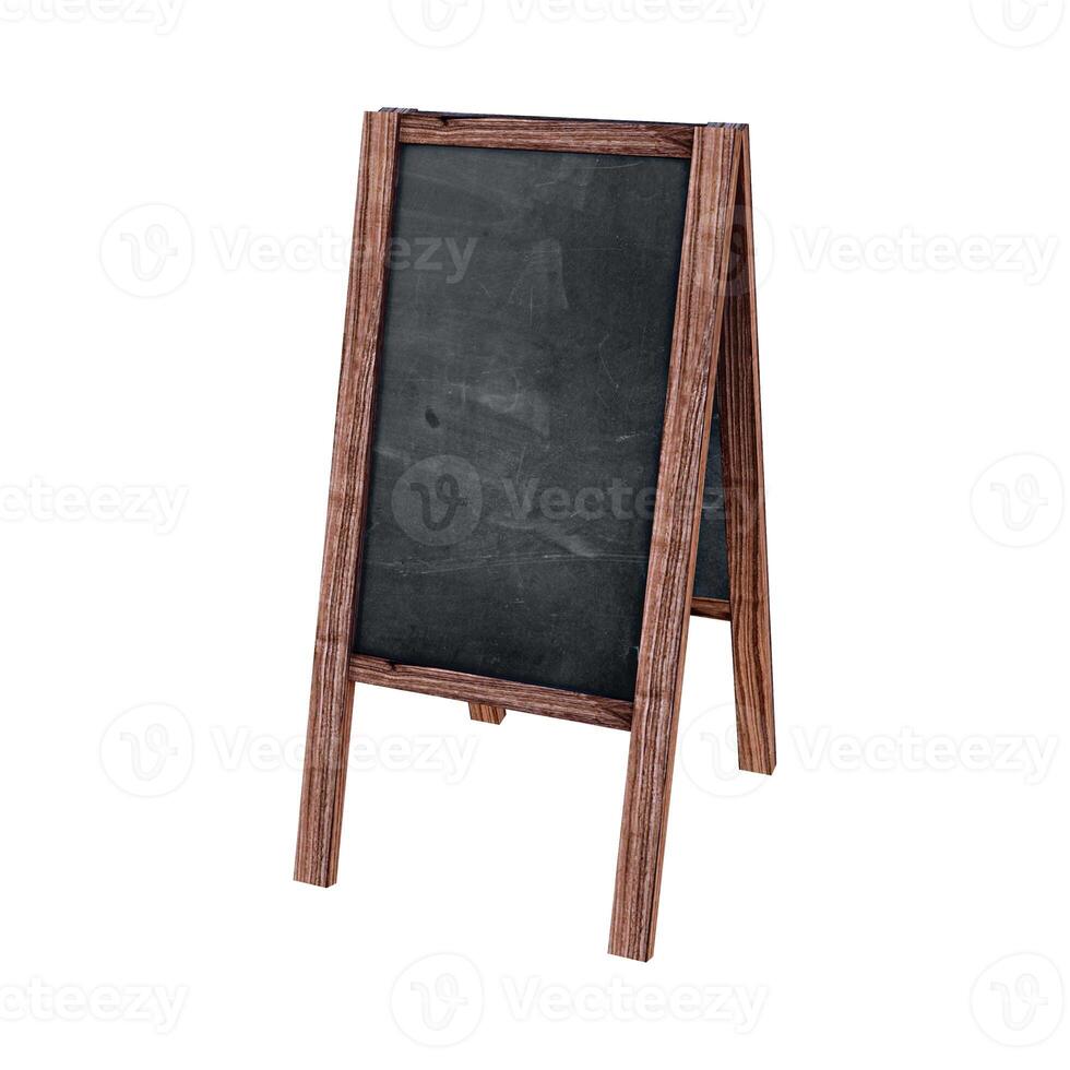 Blank posters, clean and separate paper to present advertisements. photo