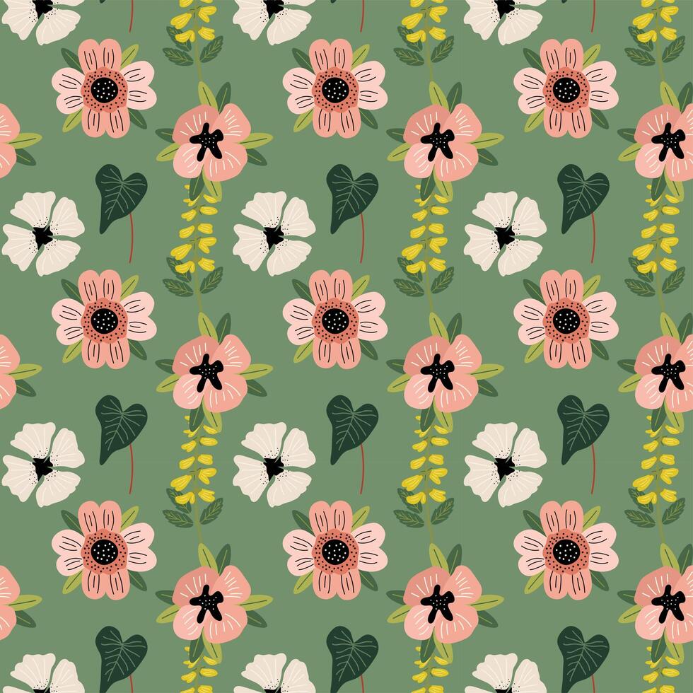Seamless pattern, floral wallpaper, seamless floral pattern. 6910544