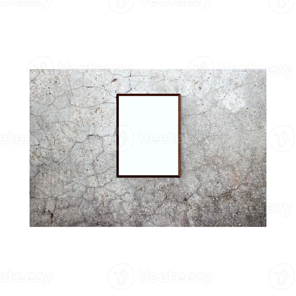 Blank posters, clean and separate paper to present advertisements. photo