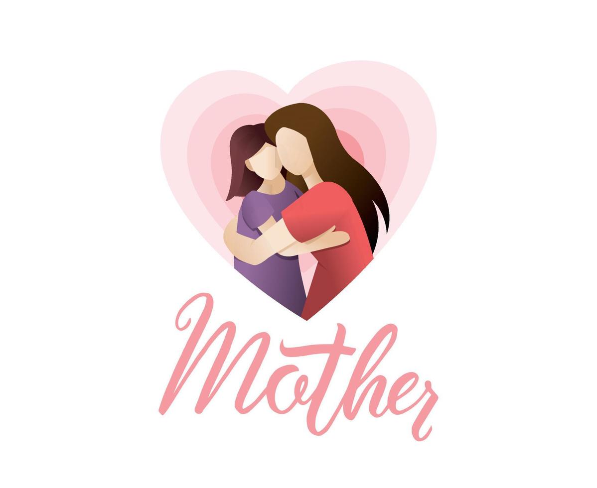 Mother concept illustration vector