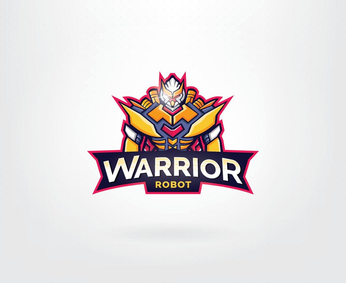 War machine esports logo design vector