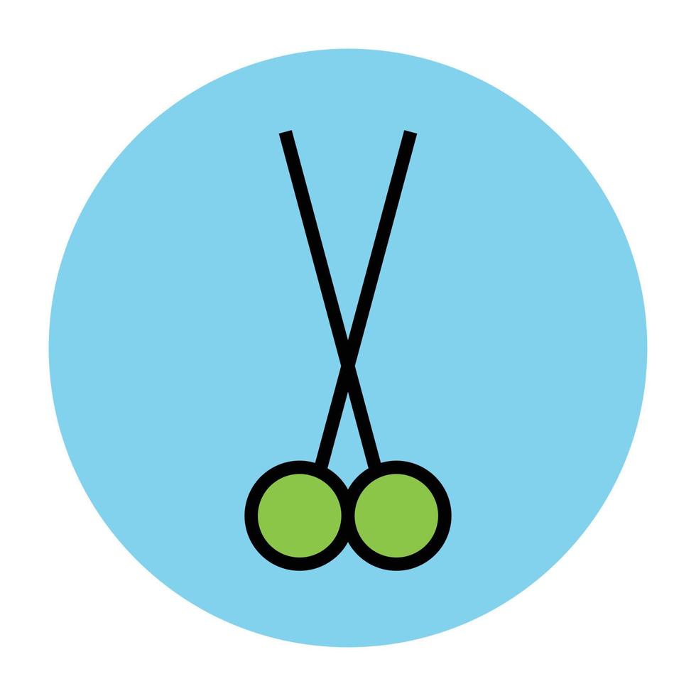 Trendy Scissors Concepts vector