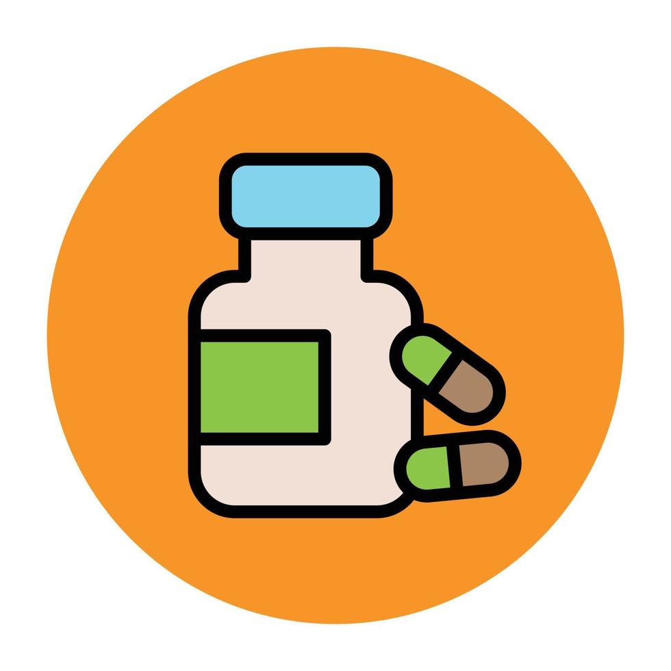 Medicine Jar Concepts vector