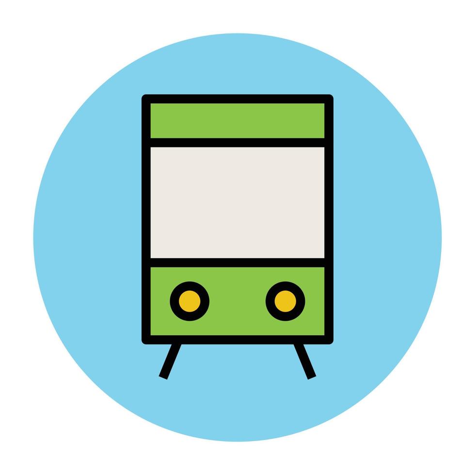 Trendy Train Concepts vector