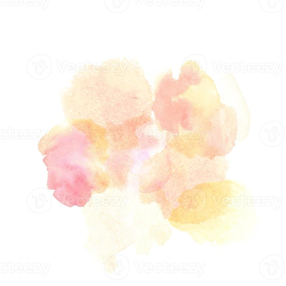 Abstract watercolor on white background. photo