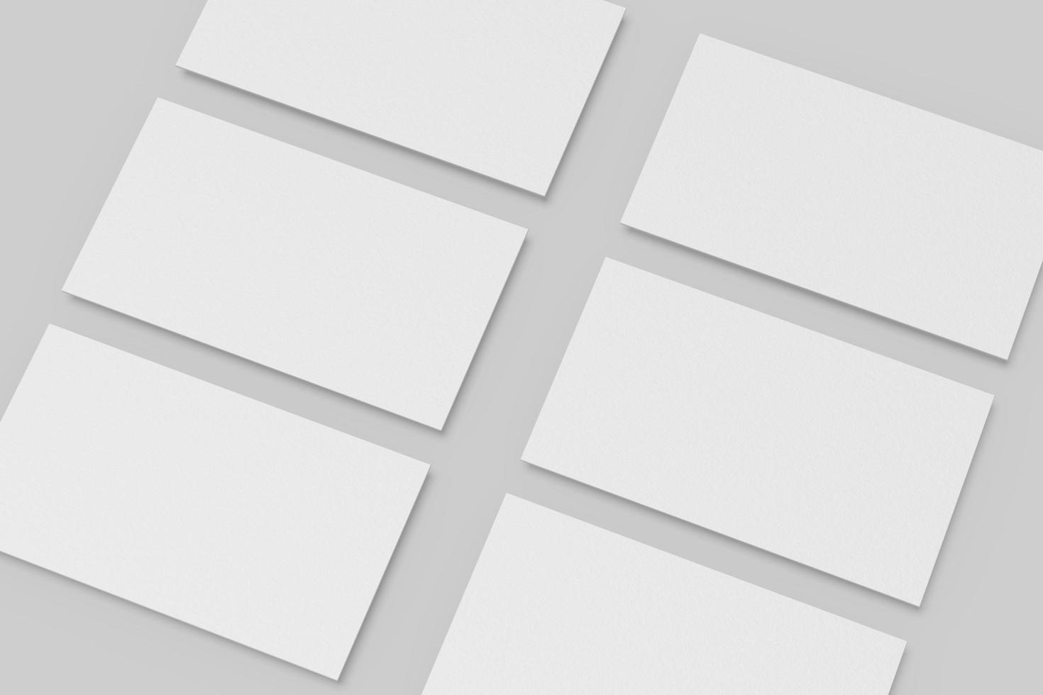 Business Card Blank Mockups photo