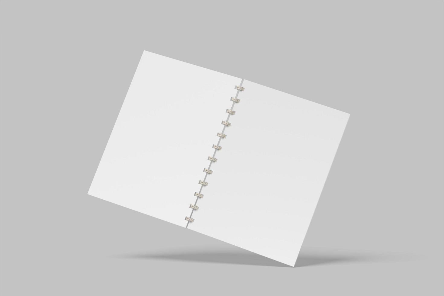 A5 Notebook Blank Mockups photo