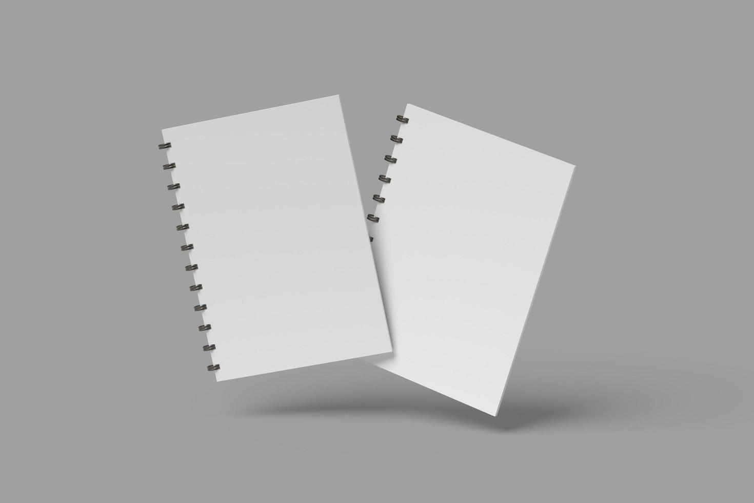 A5 Notebook Blank Mockups photo