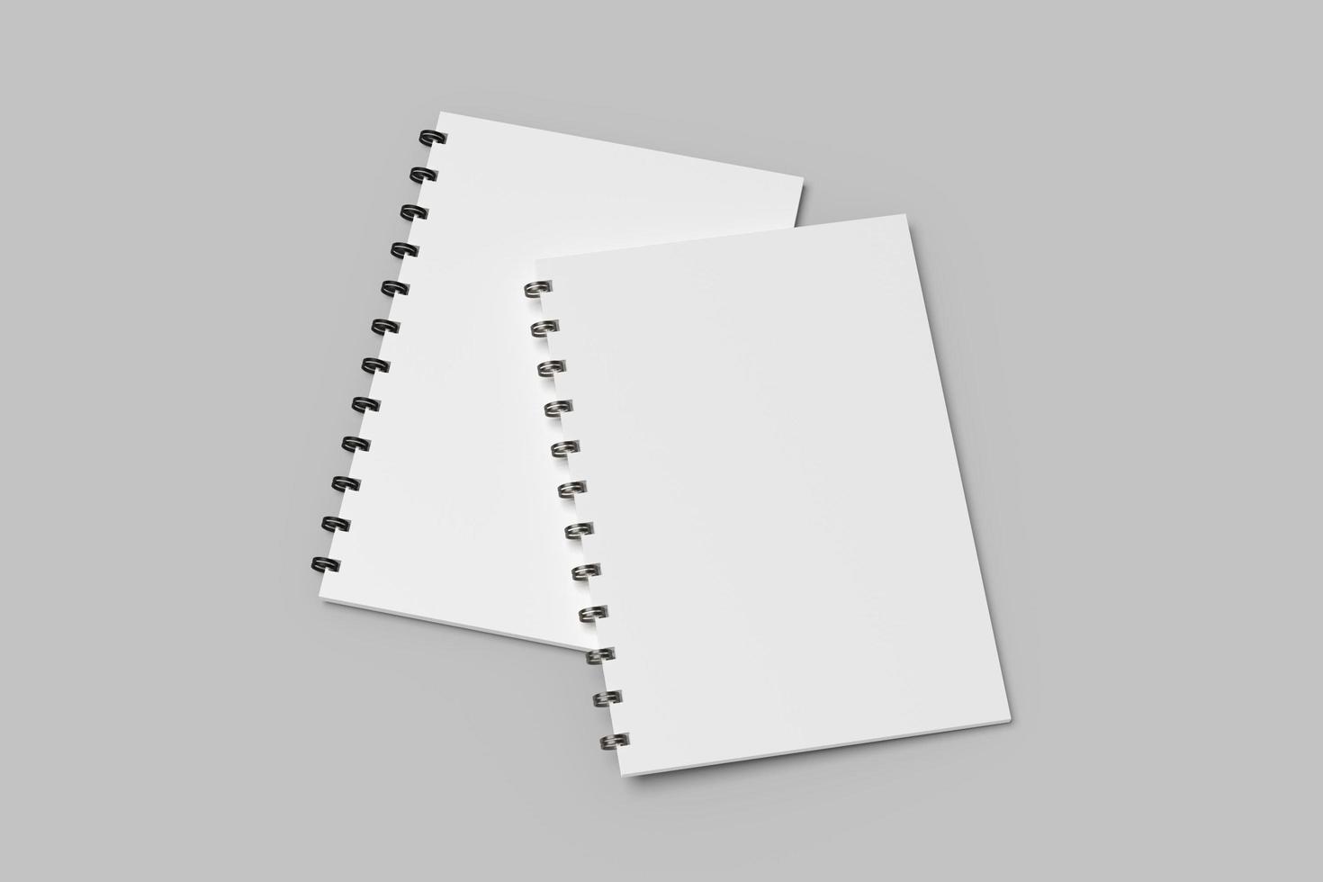 A5 Notebook Blank Mockups photo