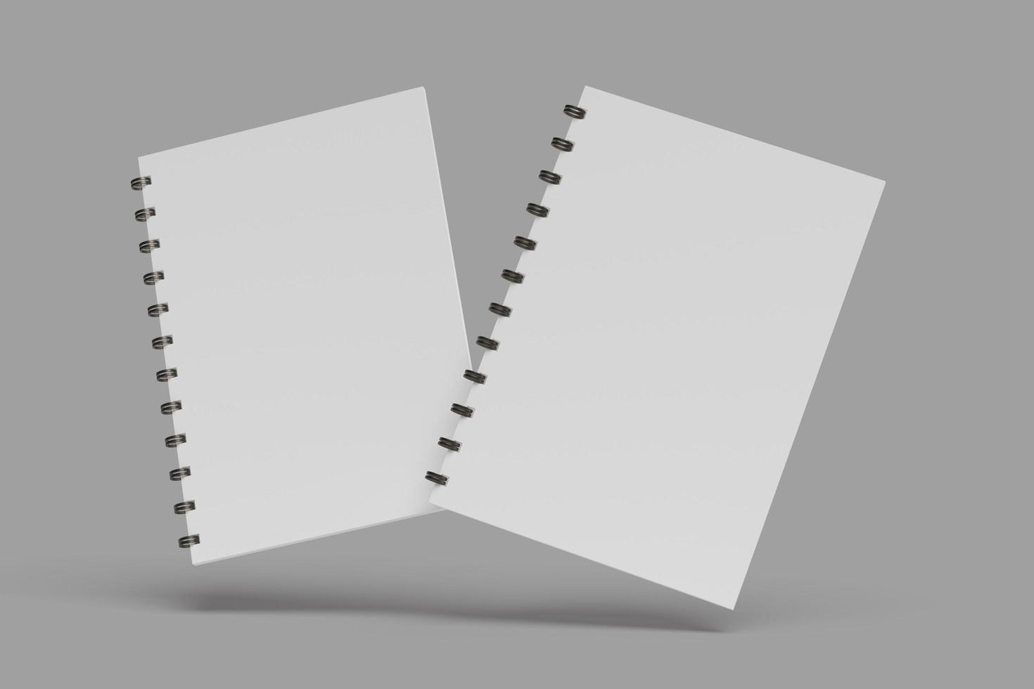 A5 Notebook Blank Mockups photo