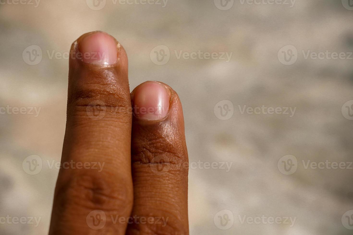 imagen de dedos dos dedos foto