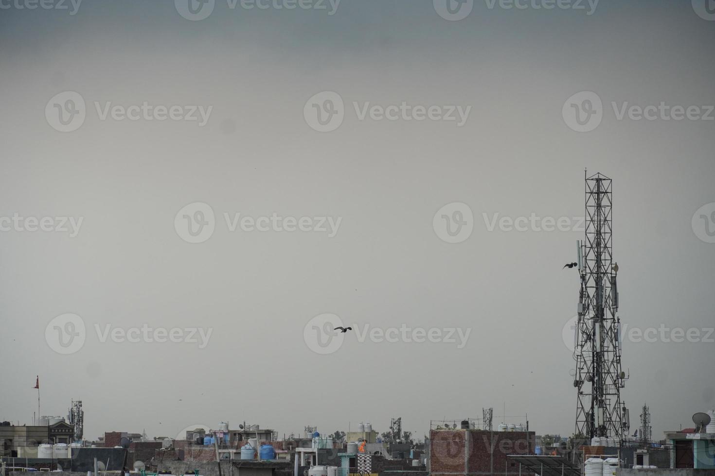 Sky image in village image photo