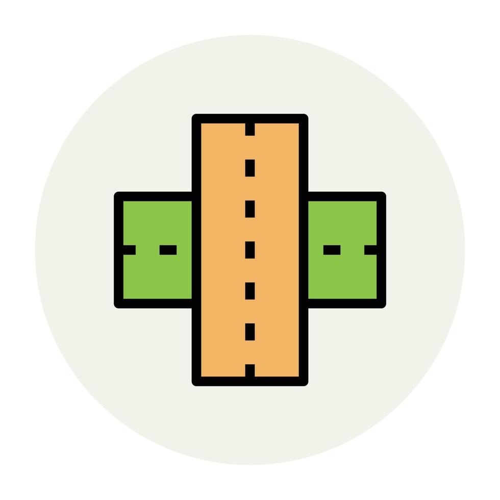 Trendy Road Concepts vector