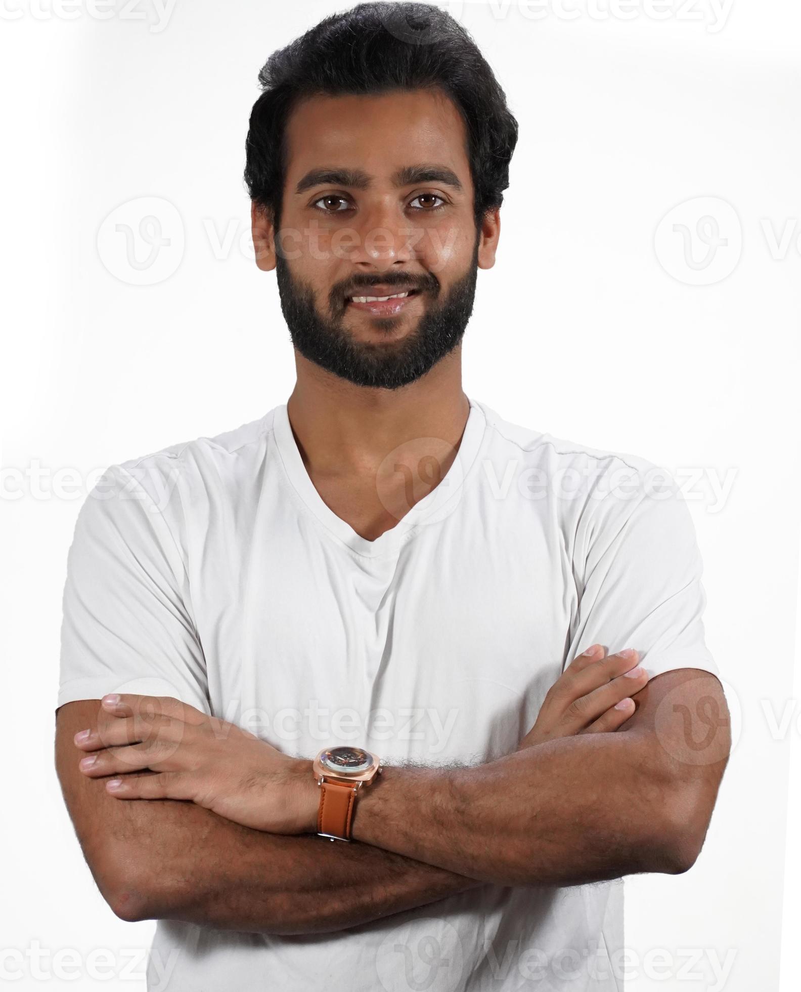 Hombre Joven Que Lleva Un Montón De Regalos, Aislado En Blanco Fotos,  retratos, imágenes y fotografía de archivo libres de derecho. Image 65253746