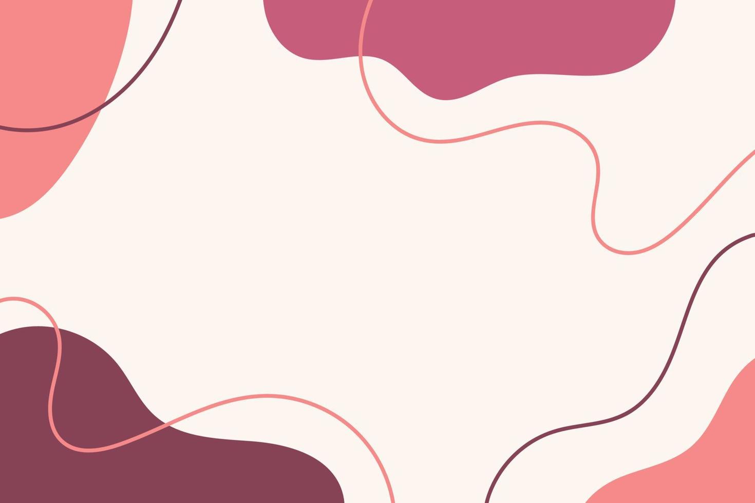 minimalist style hand painted liquid background vector