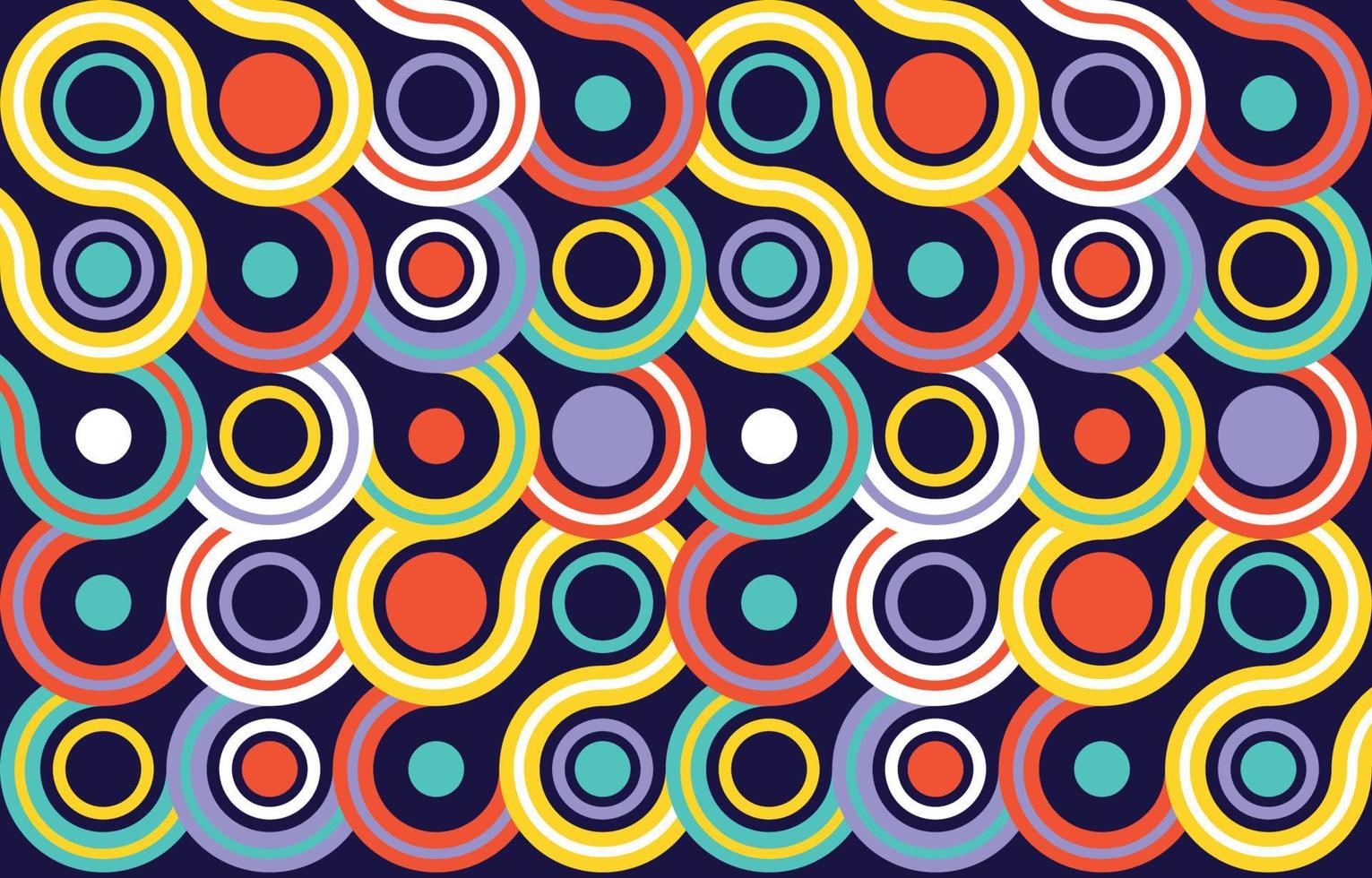 Abstract Circle Background vector