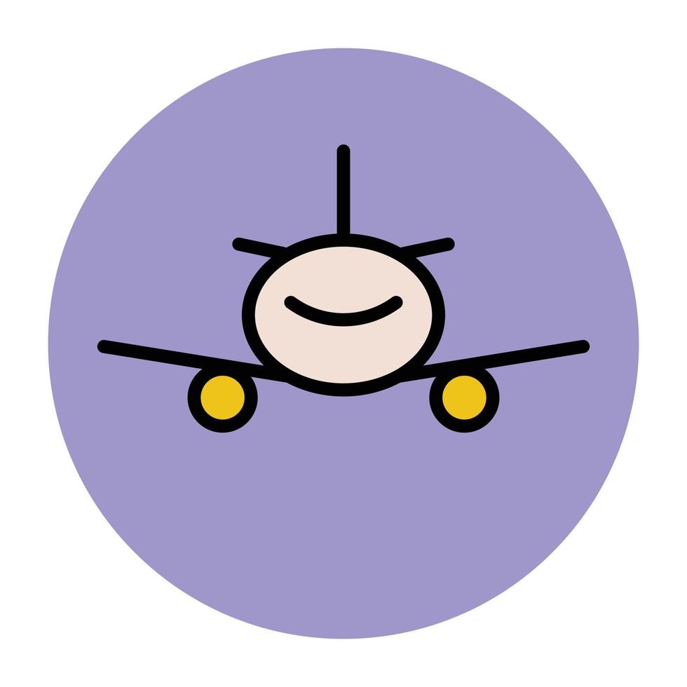 Trendy Airplane Concepts vector