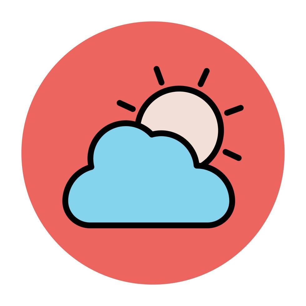 Cloudy Day Concepts vector