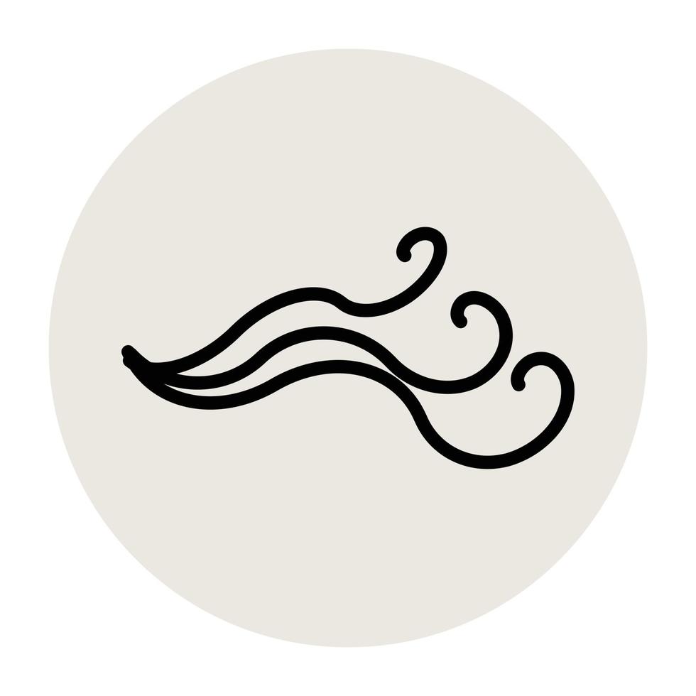 Trendy Wind Concepts vector