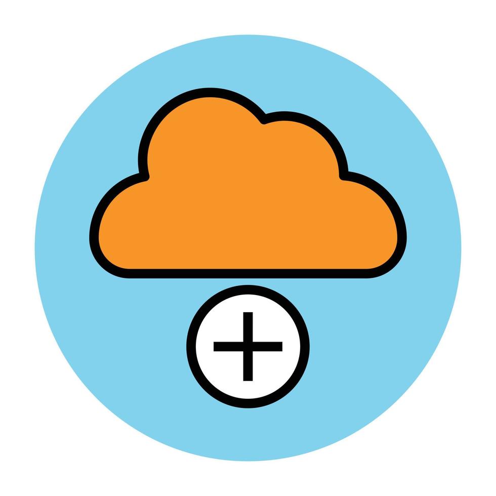 Add Cloud Concepts vector