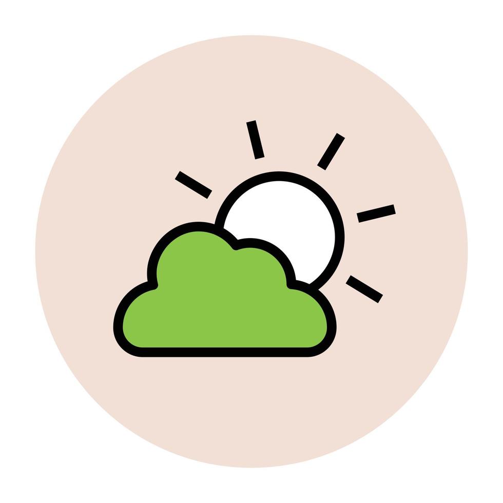 Partly Cloudy Concepts vector