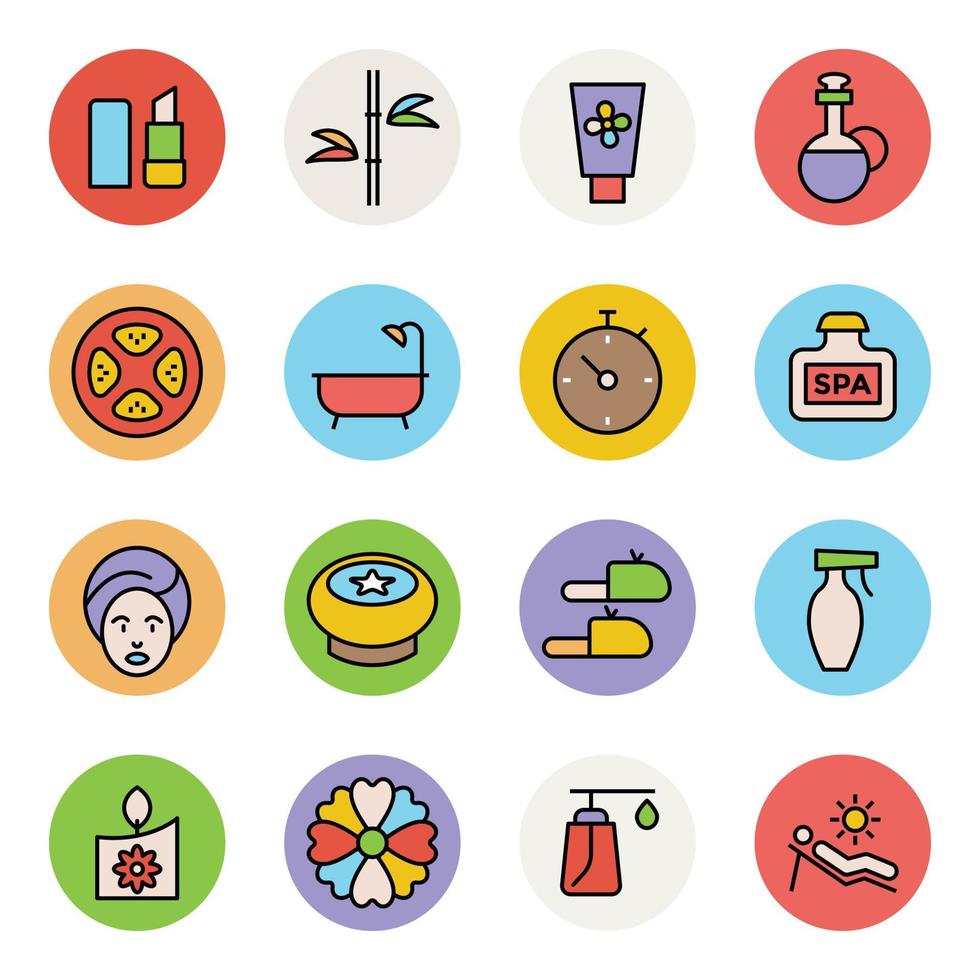 Trendy Lotion Concepts vector