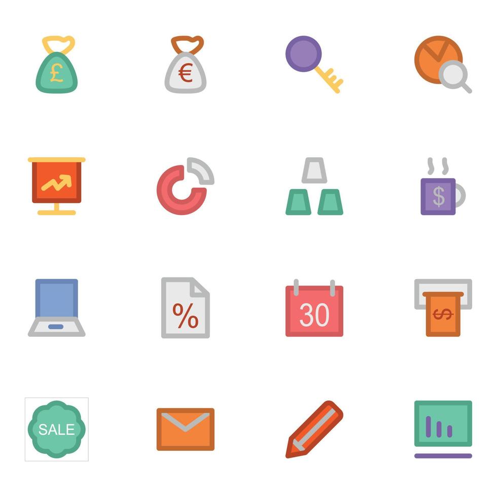 Trendy Money Sack vector