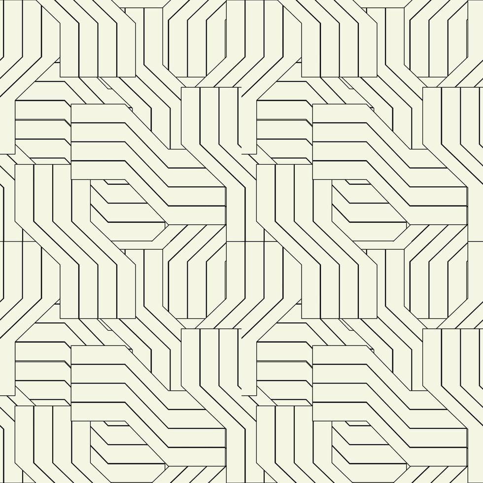 Straight Line Art Patterns