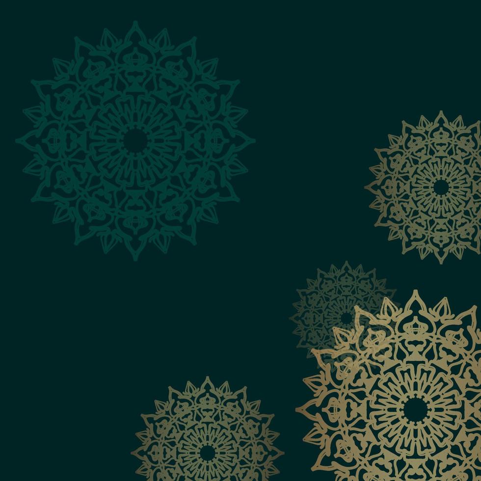 hermoso vector dibujado a mano mandala de adorno indio en estilo de fondo.