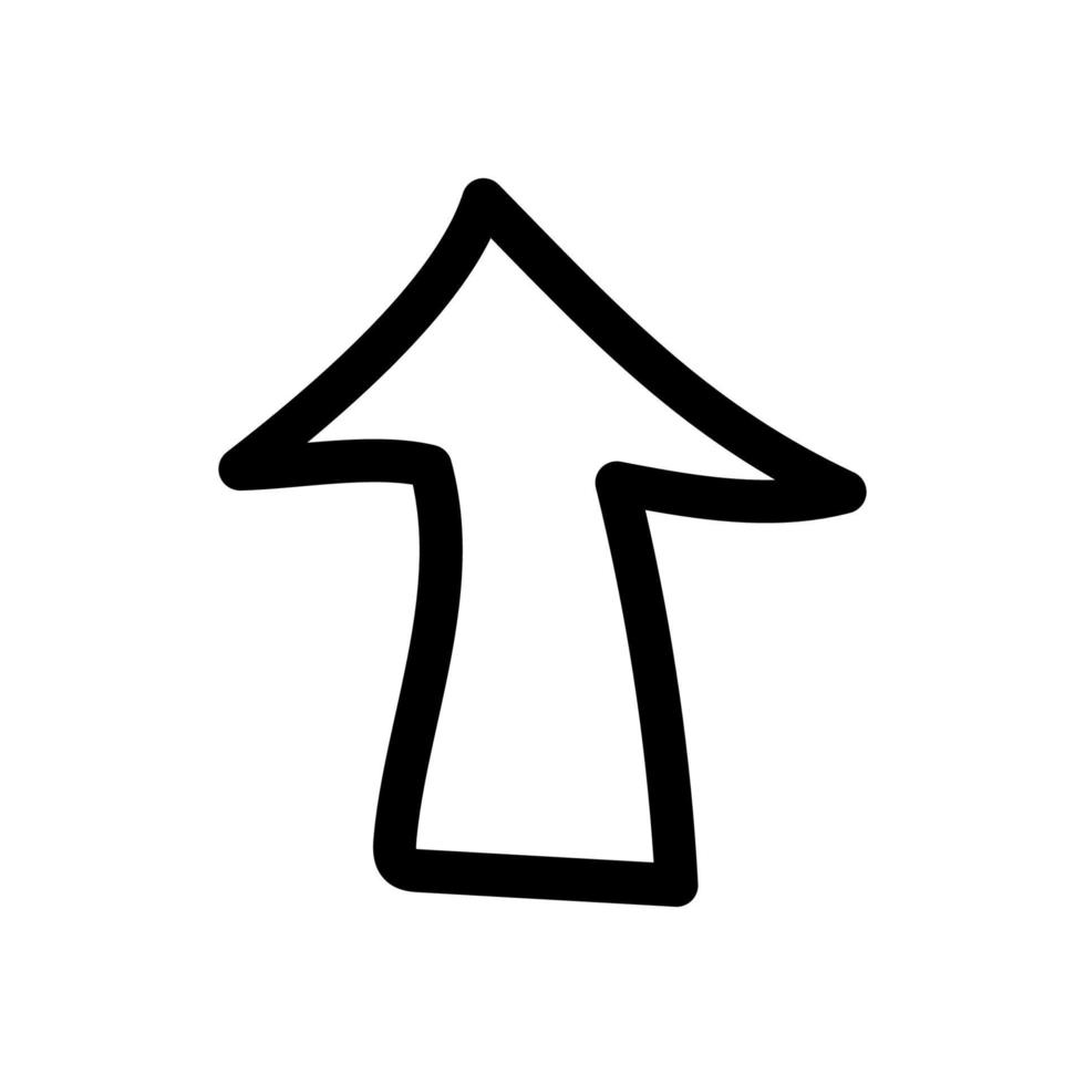 simple vector icon arrow