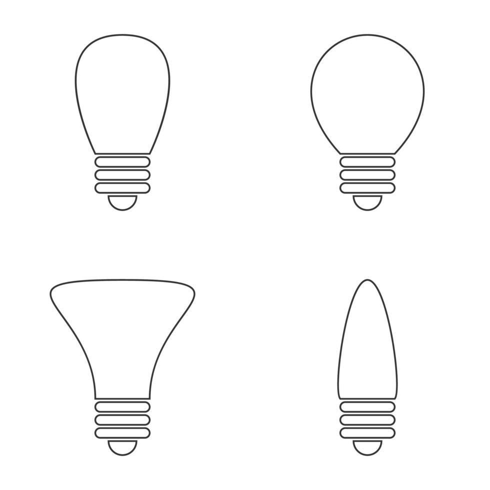 Simple vector icon Light Bulb