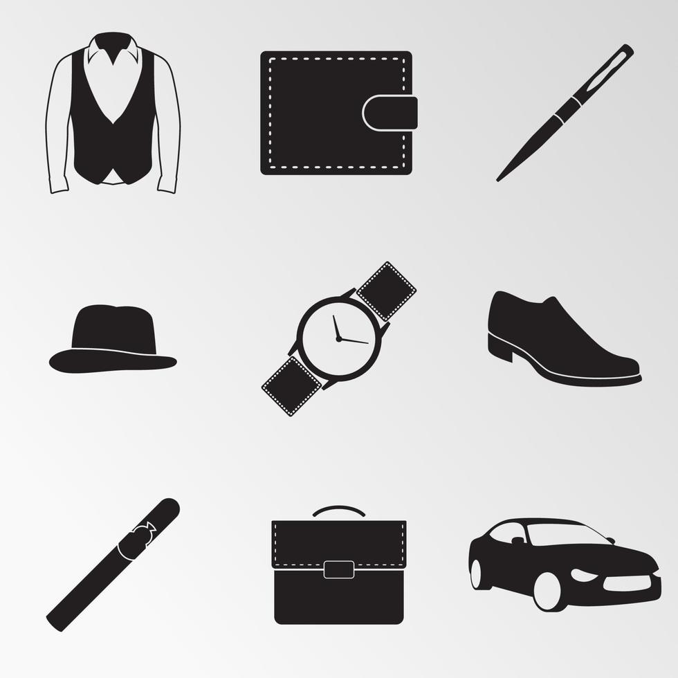 Men Accessories Vector Art, Icons, and Graphics for Free Download