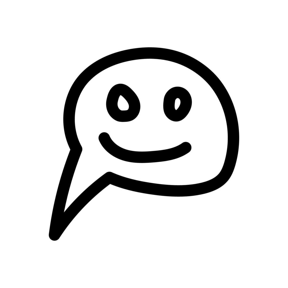 simple vector icon chat